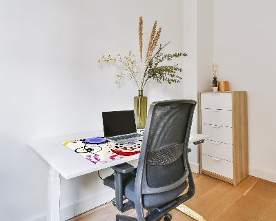 Onderlegger bureau Surrealistisch patroon