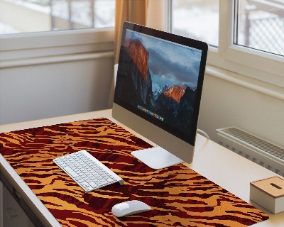 Bureau mat Vuurpanter