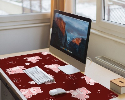 Bureau onderlegger Kersen Shiba Inu Hond