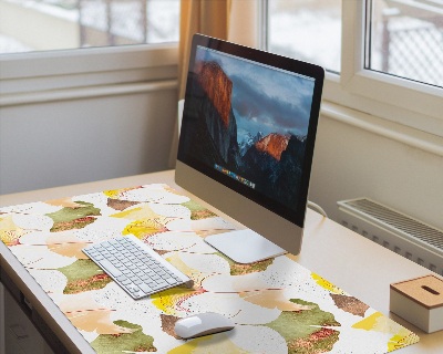 Bureau onderlegger Ginkgo bladeren