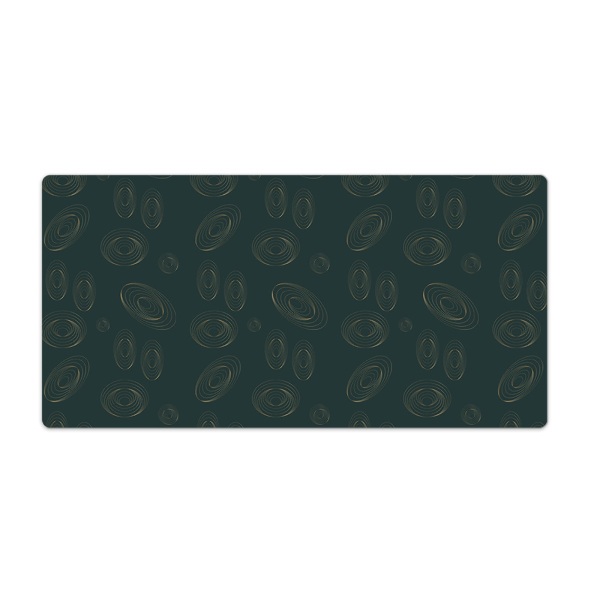 Onderlegger bureau Cirkels in de diepte