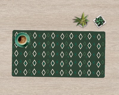 Onderlegger bureau Diamanten met marmer