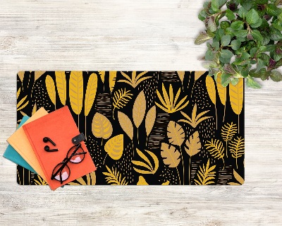 Bureau mat Gele bladeren