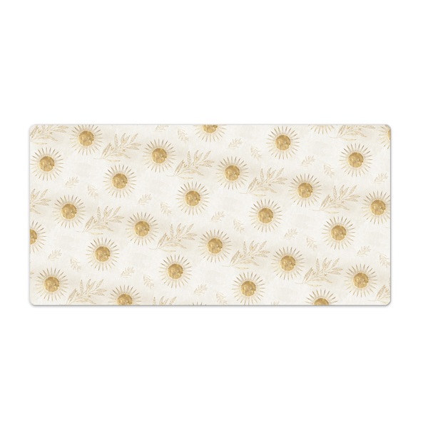 Bureau onderlegger Bladeren van de Gouden Zon