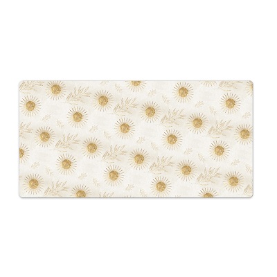 Bureau onderlegger Bladeren van de Gouden Zon