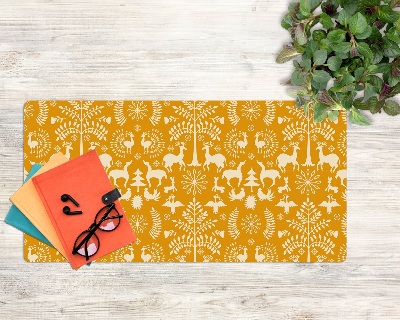 Bureau onderlegger Wildlife-patroon