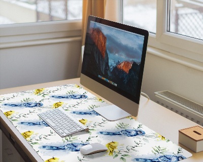 Bureau mat Kleurrijke vogels