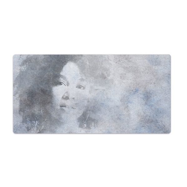 Onderlegger bureau Vrouwengezicht