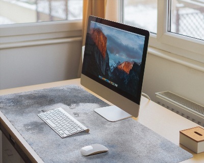 Onderlegger bureau Vrouwengezicht