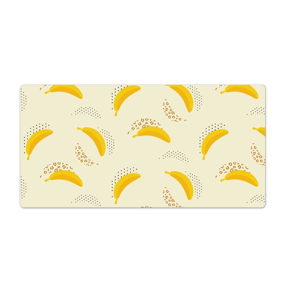 Bureau mat Bananen stippen patches