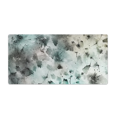 Onderlegger bureau Bloemen Inkt Aquarel