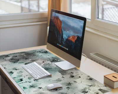 Onderlegger bureau Bloemen Inkt Aquarel