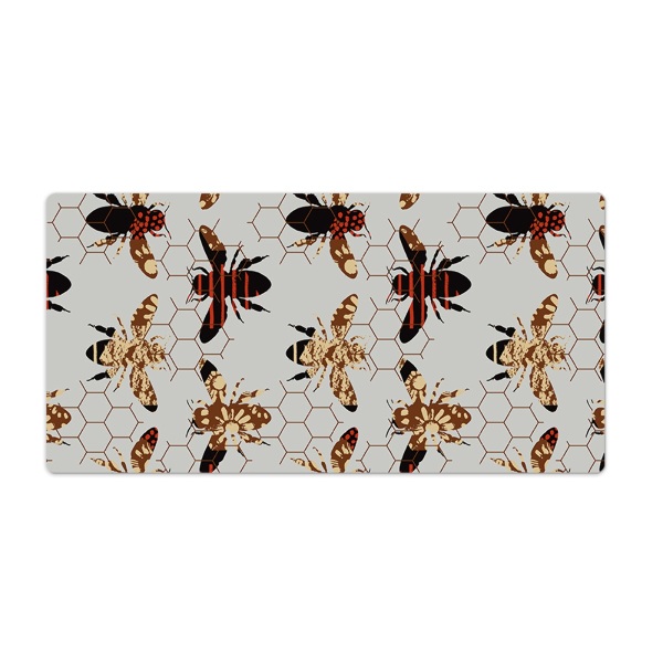 Onderlegger bureau Honingraatbijen