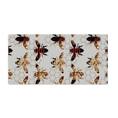 Onderlegger bureau Honingraatbijen
