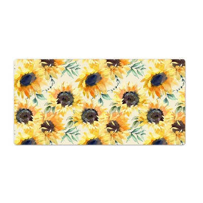 Onderlegger bureau Gouden Zonnebloemen
