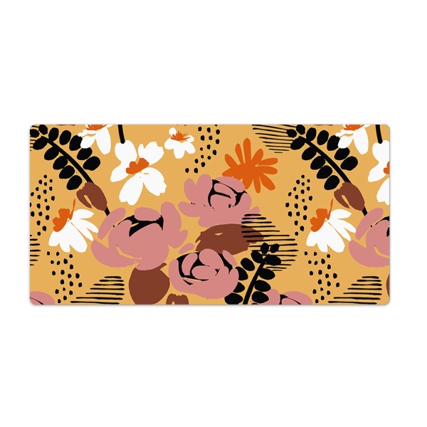 Bureau onderlegger Prairiebloemen