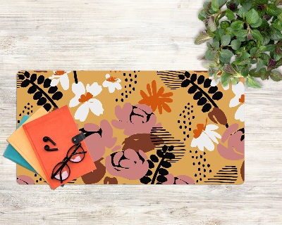 Bureau onderlegger Prairiebloemen