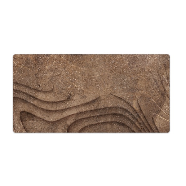 Bureau mat 3D Zandsteen