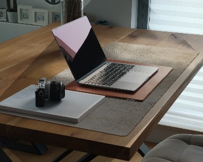 Bureau onderlegger Gekrast zandsteen