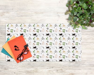 Bureau mat Stripkatten