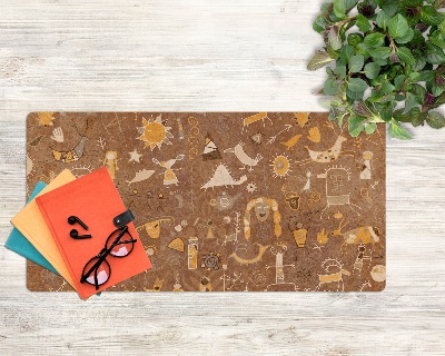 Bureau onderlegger Creatieve patronen