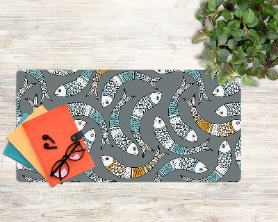 Bureau mat Griekse vis