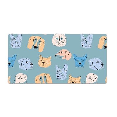 Onderlegger bureau Honden en katten