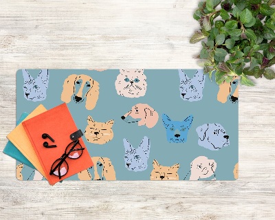 Onderlegger bureau Honden en katten