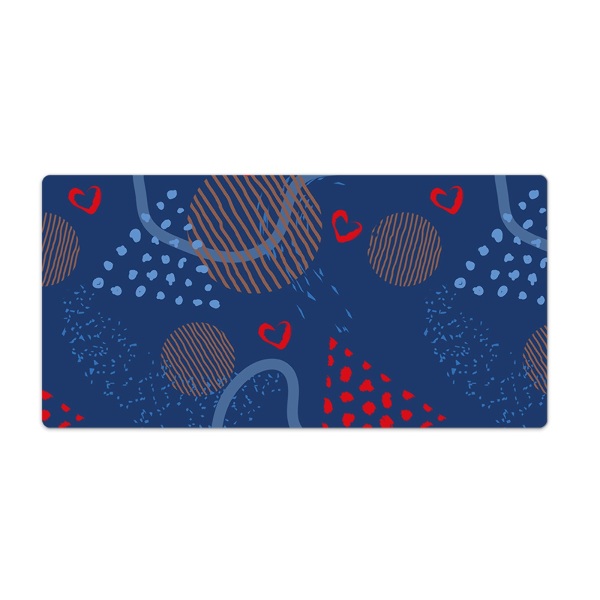 Bureau mat Liefdes krabbels