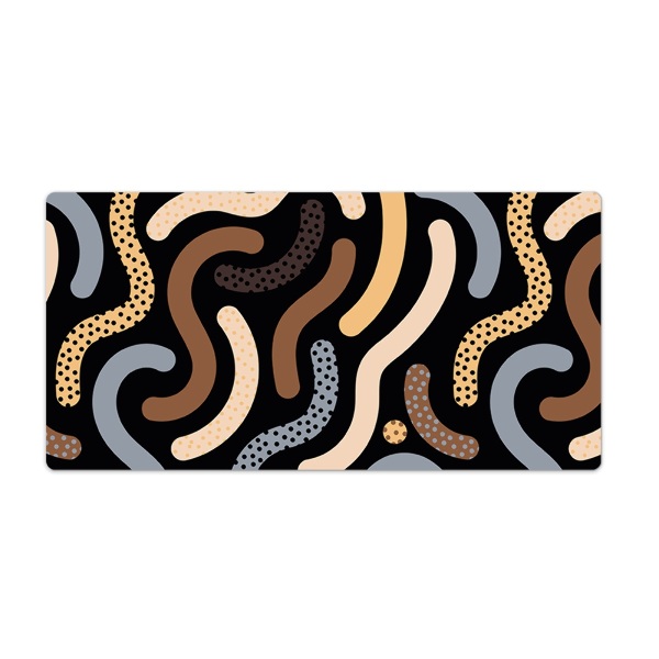 Onderlegger bureau Amandel doodles