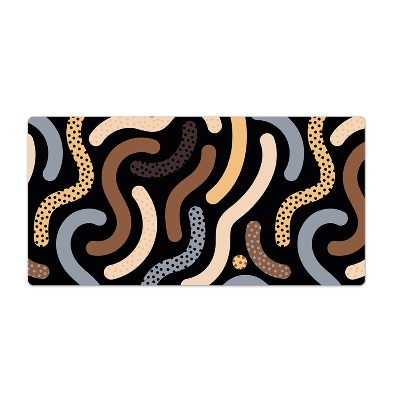 Onderlegger bureau Amandel doodles