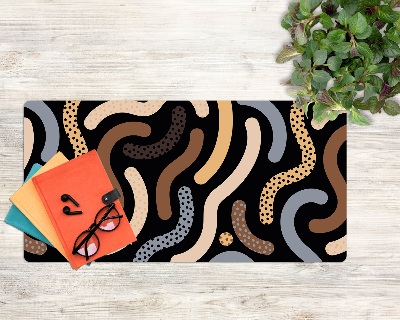 Onderlegger bureau Amandel doodles