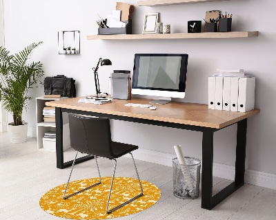 Ronde vloerbescherming Patroon van wilde dieren