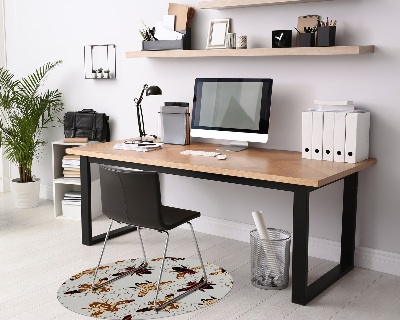 Ronde stoel mat Bijen honingraat