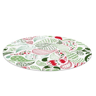 Ronde stoel mat Turks traanpatroon