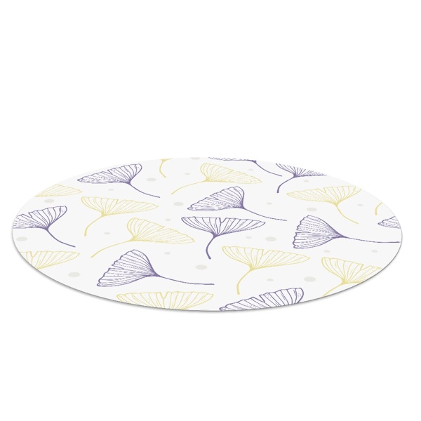 Ronde vloerbescherming voor bureaustoel Esdoornzaadvleugels