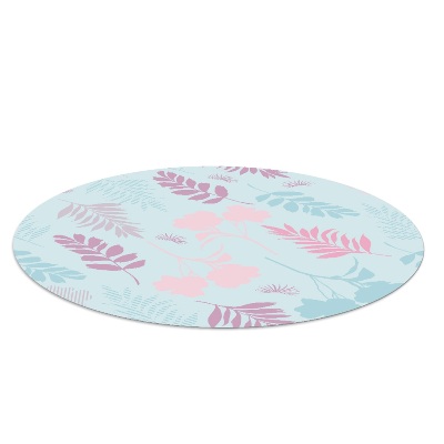 Ronde stoel mat Pastelkleurige vegetatie