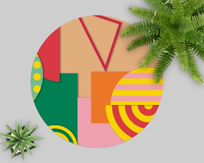 Ronde vloerbescherming Modern ontwerp