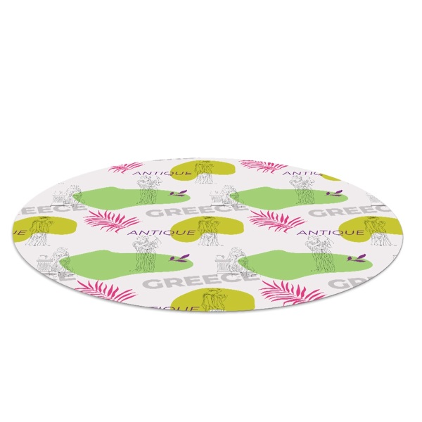 Ronde vloerbescherming voor bureaustoel Modern Griekenland