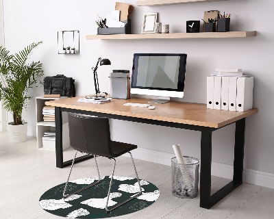 Ronde stoel mat Compositie van sculpturen