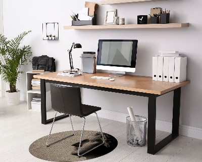 Ronde vloerbescherming voor bureaustoel Nieuw Rome