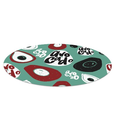 Ronde stoel mat Retro avocado