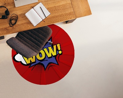 Ronde vloerbescherming Wauw! Strip