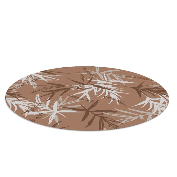 Ronde stoel mat Palmbomen