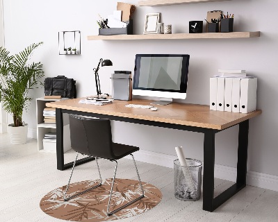 Ronde stoel mat Palmbomen