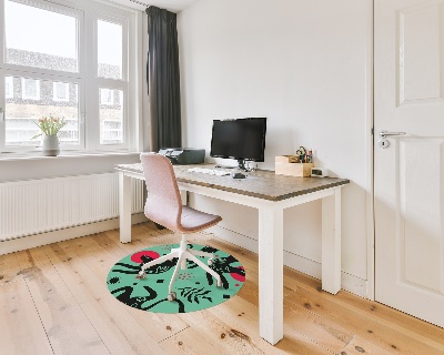 Ronde stoel mat Surrealistische poema