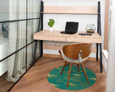 Ronde vloerbescherming Japanse symbolen