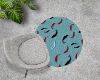 Ronde vloerbescherming Karper- en golfpatronen