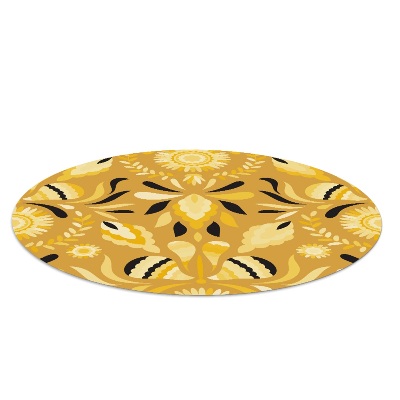 Ronde stoel mat Zomer Aziatisch patroon