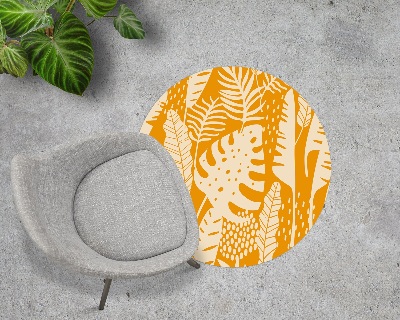 Ronde stoel mat Bladeren natuur